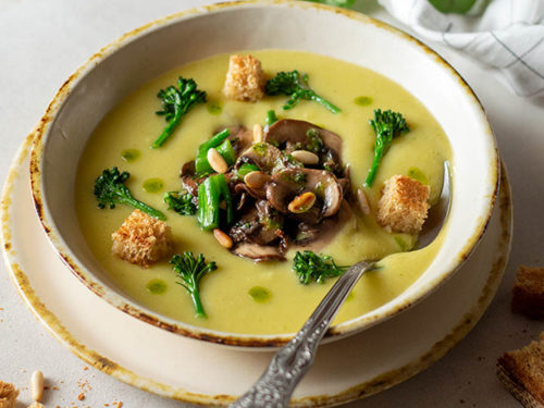 crema de vegetales