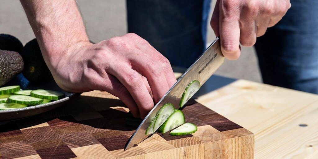 usar cuchillos de cocina